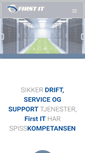 Mobile Screenshot of firstit.no